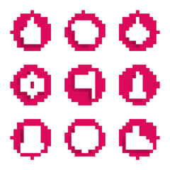 Obraz premium Set Flag of Israel, Jewish coin, Hanukkah dreidel and, Burning candle candlestick, Tombstone with star david, Star David, and icon. Vector