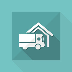 Van delivery icon