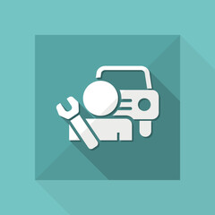 Car assistance icon
