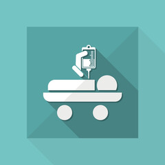 Fototapeta premium Hospital stretcher