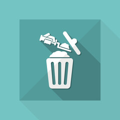 Disposal of construction materials