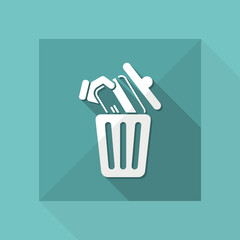 Credit card trashing