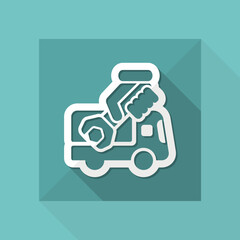Assistance van icon