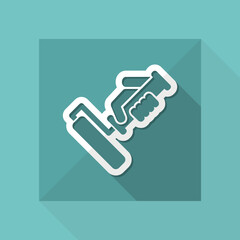 Painter roll icon © Myvector