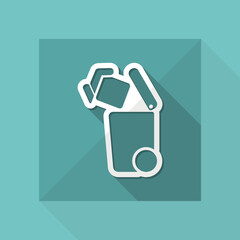 Separate waste collection icon