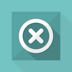 Fototapeta premium Error - Vector flat minimal icon