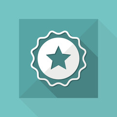 Rating symbol - Vector flat minimal icon