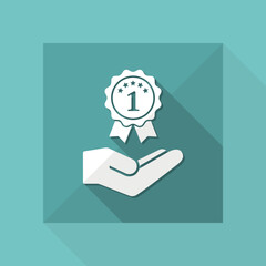 Top rating award - Minimal modern icon