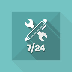 Design and project studio - Vector icon