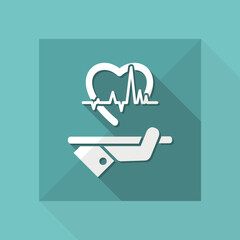 Hospital services - Vector web icon