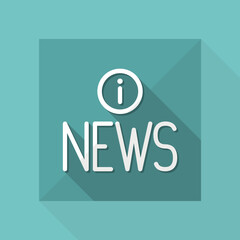 News online - Vector icon for computer website or application