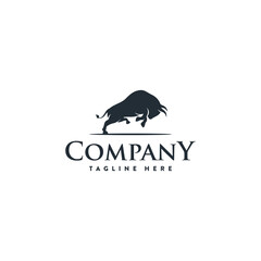 Elegant Bull Logo company