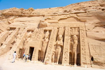 Foto op Plexiglas Abu Simbel Tempel © barabasone