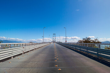  ponte Hercílio Luz da cidade de Florianópolis estado de Santa Catarina Brasil  florianopolis