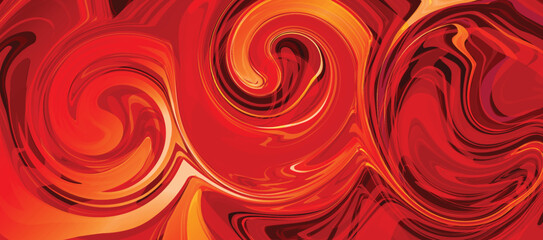 abstract red background with artistic texture and smooth shapes – modern digital art