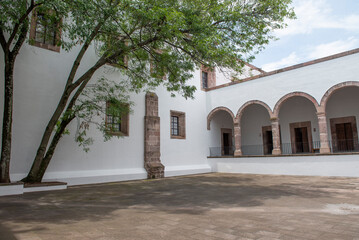 Clavijero building or centro cultural clavijero in Morelia Michoacan Mexico