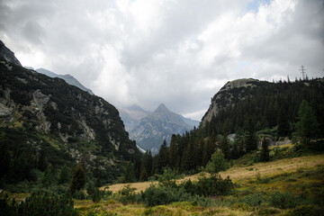 Fototapeta premium landscape with clouds
