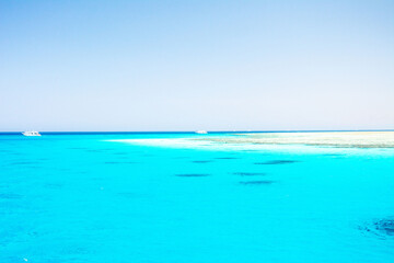 Fototapeta na wymiar Rotes Meer und Hurghada