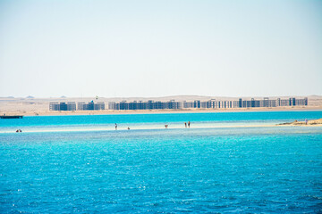 Fototapeta na wymiar Rotes Meer und Hurghada