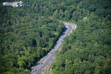 highway in the mountains