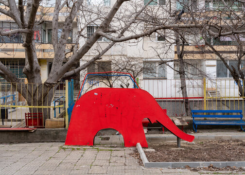 Red Elephant Playground