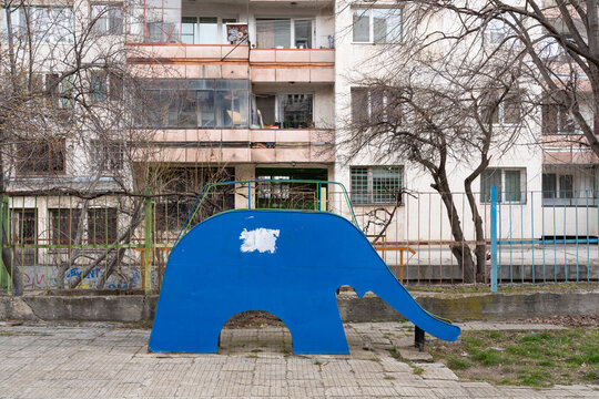 Blue Elephant Playground