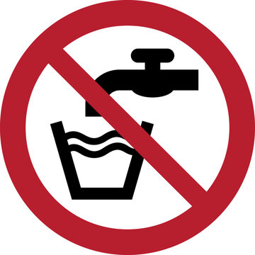 ISO 7010 P005 – Not drinking water