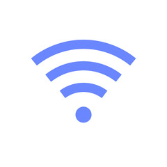 Wifi symbol vector icon wireless internet signal. Wifi web mobile phone icon sign digital network communication.
