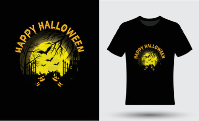 T-shirt Halloween design 01