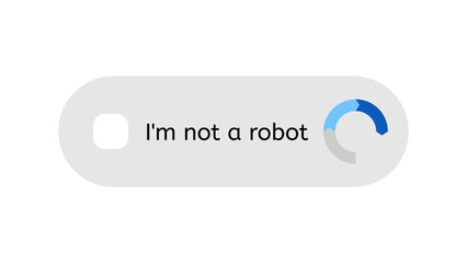 Template for entering captcha I'm not a robot