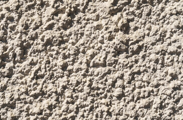 Rough bubble texture of gray wall surface.