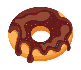 chocolate donut dessert product