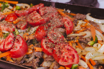 Hot Roasted Tomatoes with Oregano