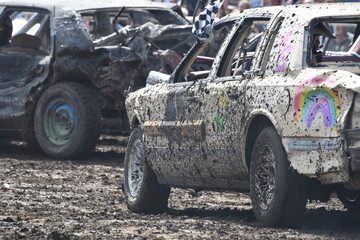 Race Cars Demolition Derby 