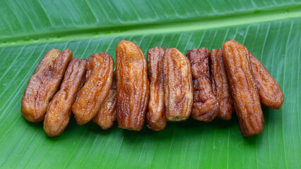 Sun dried bananas, Fruit snack