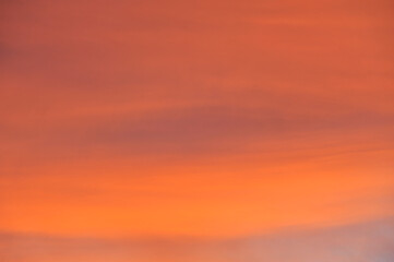 sunrise with beautiful twilight clound