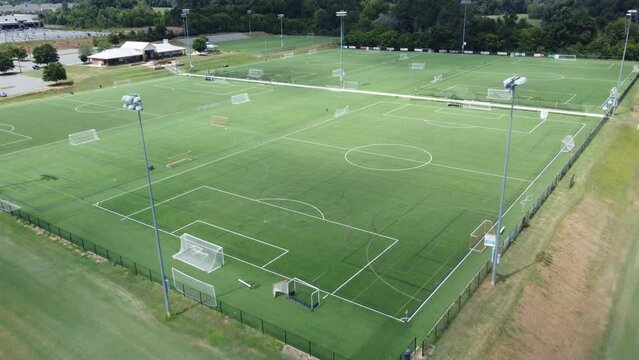 soccer field at sports complex in Clemmons NC