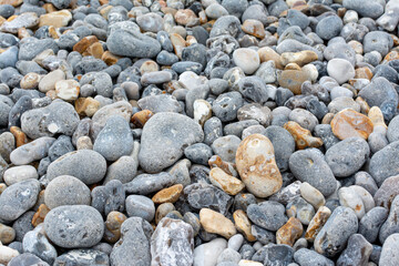 Galets sur la plage