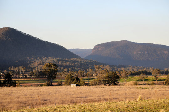 Views of the country town of Killarney in Queensland Australia