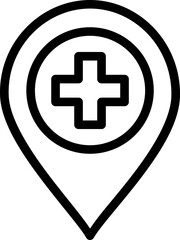 Obraz premium Health Clinic Icon