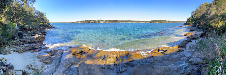Salmon Haul Bay on the Hacking River with views to the Royal National Park