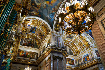 Museum-monument St. Isaac's Cathedral in St. Petersburg