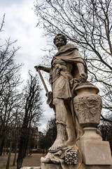 Obraz premium monument to the greek soldiers statue