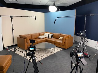 Video Production Studio Set
