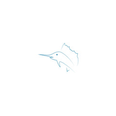 fish vector logo illustration