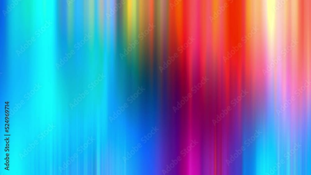 Wall mural abstract light animation. blur in motion. soft liquid psychedelic holographic iridescent. gradient a