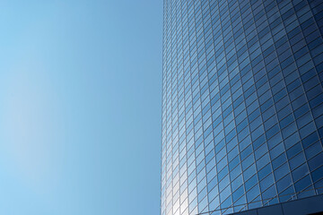 Fototapeta na wymiar glass building facade