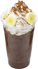 Beverages  isolated on white background