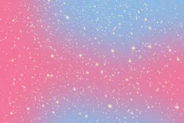 Abstract fantasy background. Holographic background with magic sparkles, stars.