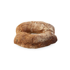 Ciabatta Bread cutout, Png file.